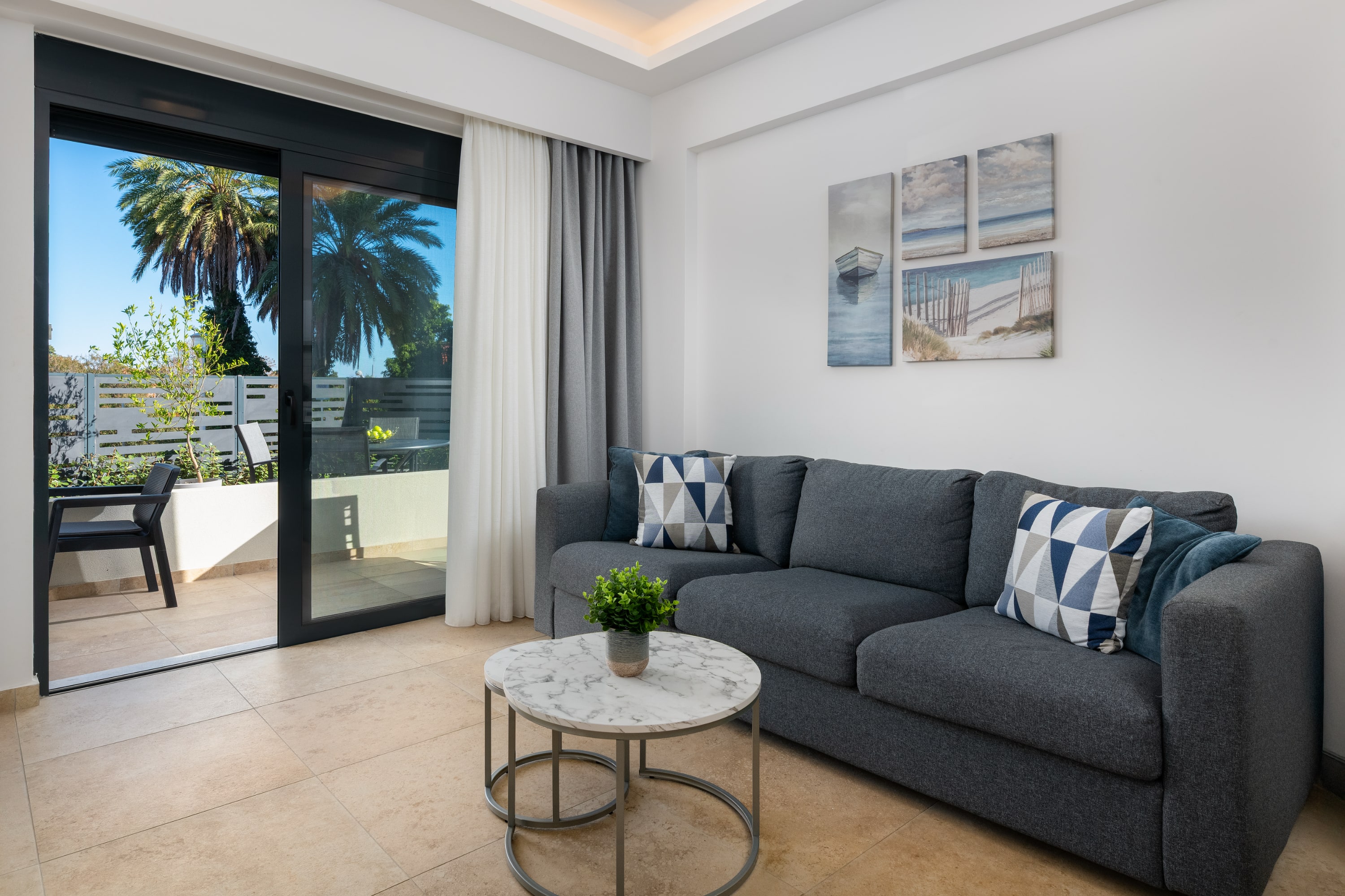 Aegean Retreat Sitting Room